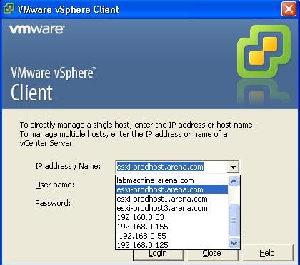vsphere-client-baglanti-gecmisinin-temizlenmesi